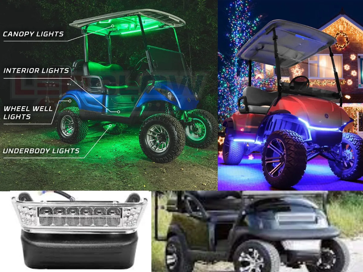 LED lighting upgrade — canopy, interior, underbody, wheel well
